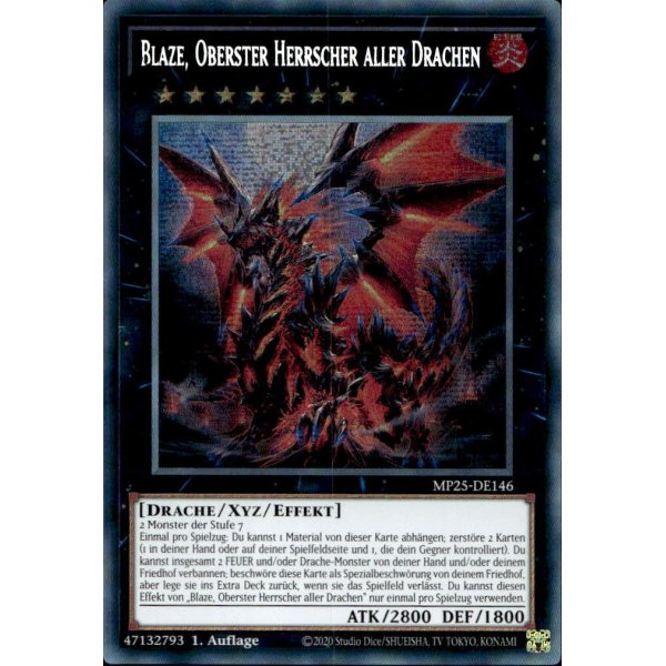 Blaze, Oberster Herrscher aller Drachen MP25-DE146