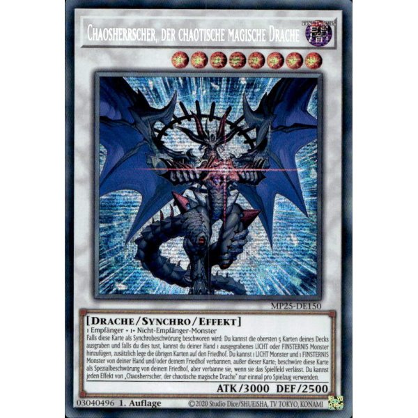 Chaosherrscher, der chaotische magische Drache MP25-DE150
