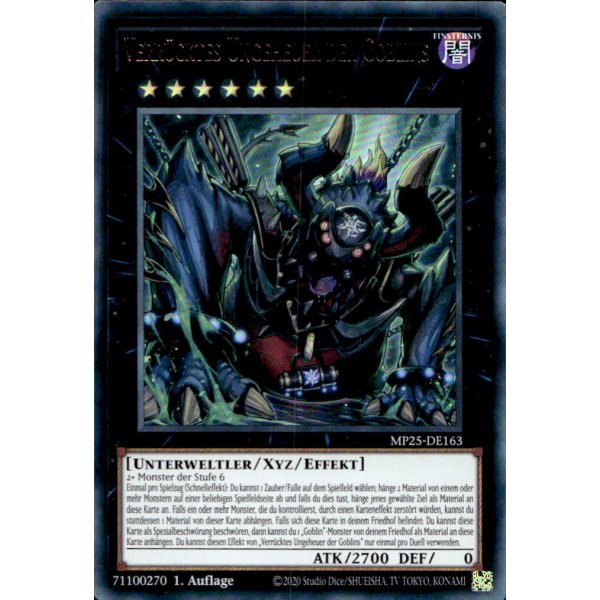 Verr&uuml;cktes Ungeheuer der Goblins MP25-DE163