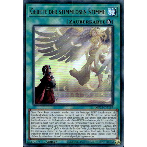 Gebete der stimmlosen Stimme MP25-DE169