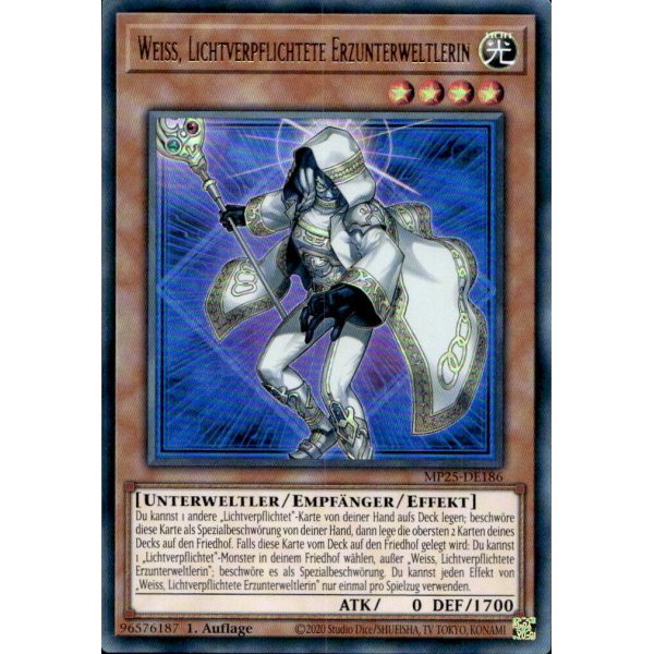 Weiss, Lichtverpflichtete Erzunterweltlerin MP25-DE186