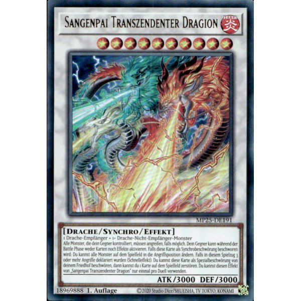 Sangenpai Transzendenter Dragion MP25-DE191