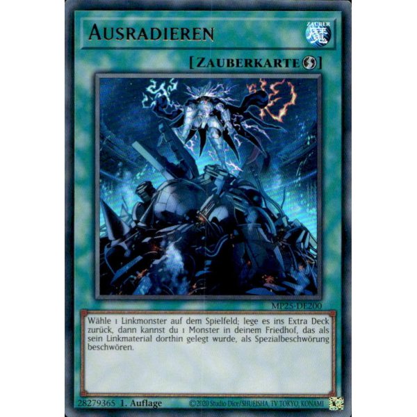 Ausradieren MP25-DE200