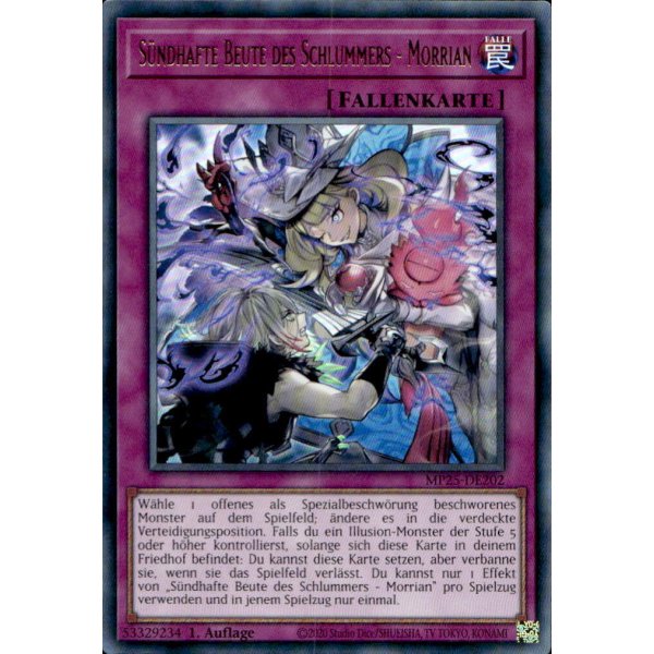 S&uuml;ndhafte Beute des Schlummers - Morrian MP25-DE202