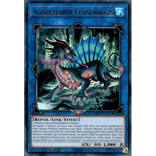 Ausgezehrte Echsendosis MP25-DE204