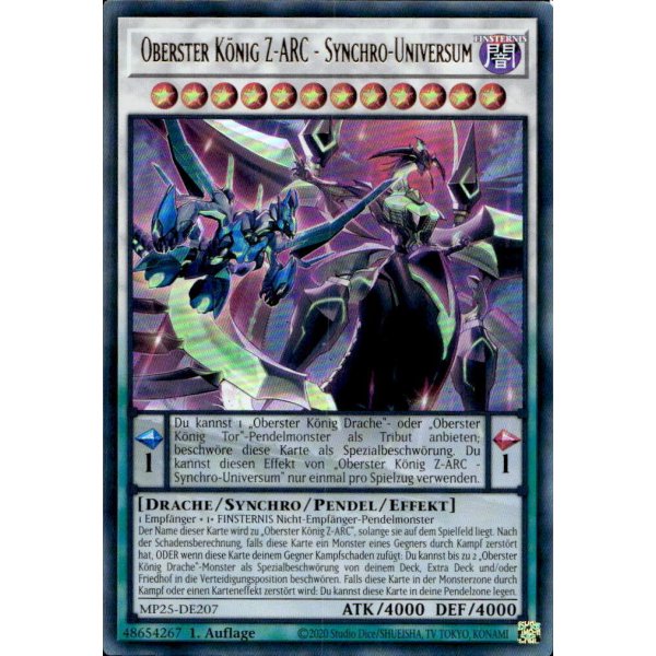 Oberster K&ouml;nig Z-ARC - Synchro-Universum MP25-DE207