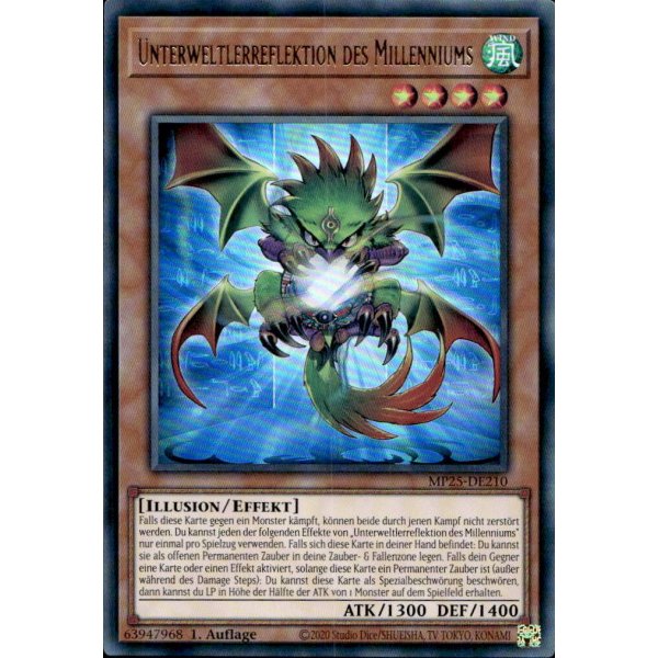 Unterweltlerreflektion des Millenniums MP25-DE210