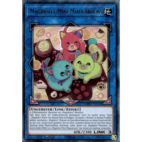 Magidolce Mini-Miaucaroons MP25-DE224