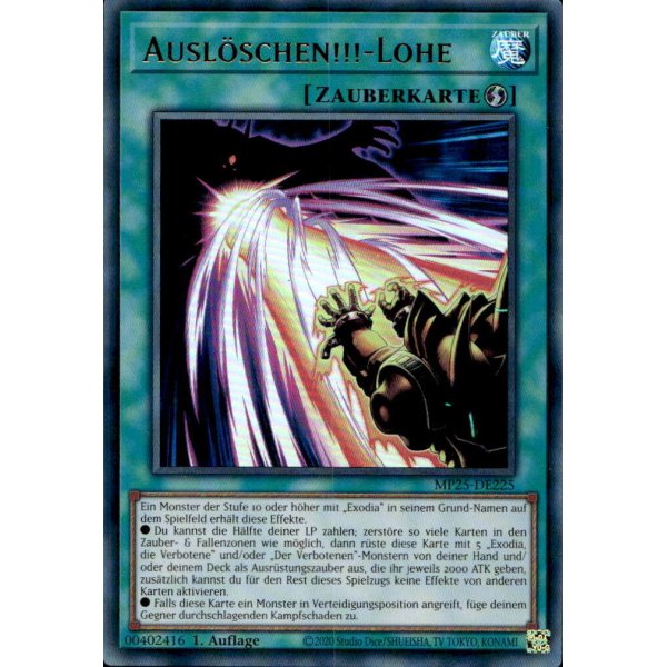 Ausl&ouml;schen!!!-Lohe MP25-DE225