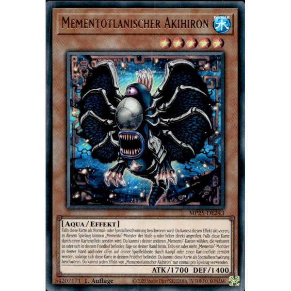 Mementotlanischer Akihiron MP25-DE243