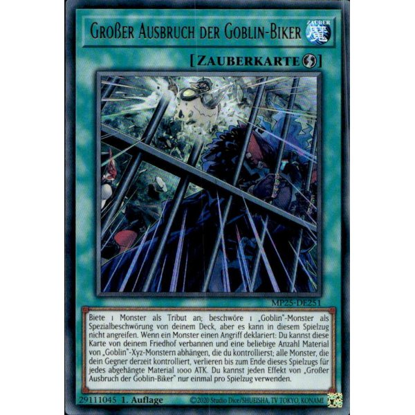 Gro&szlig;er Ausbruch der Goblin-Biker MP25-DE251