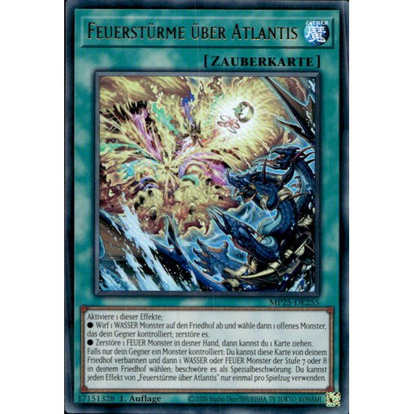 Feuerst&uuml;rme &uuml;ber Atlantis MP25-DE255