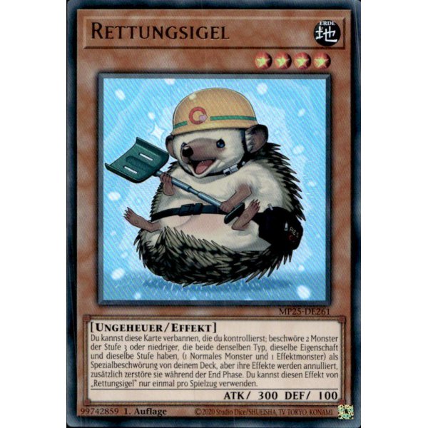 Rettungsigel MP25-DE261