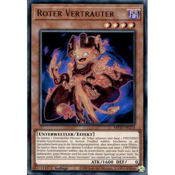 Roter Vertrauter MP25-DE274