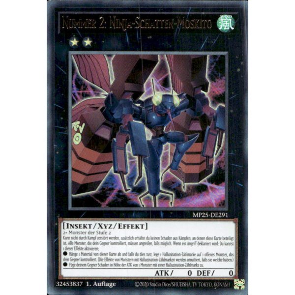 Nummer 2: Ninja-Schatten-Moskito MP25-DE291