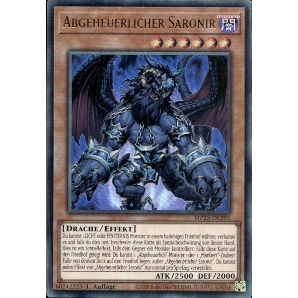 Abgeheuerlicher Saronir MP25-DE293