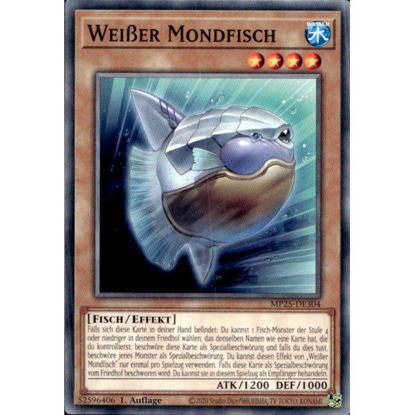 Wei&szlig;er Mondfisch MP25-DE304