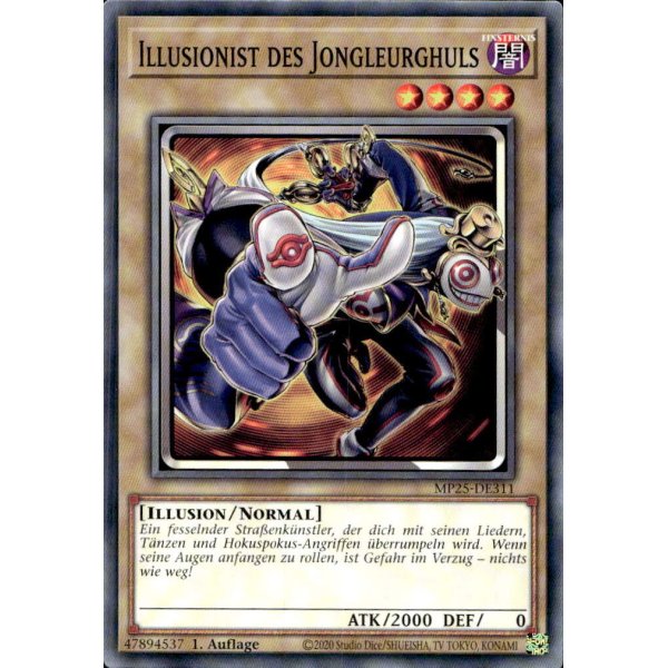 Illusionist des Jongleurghuls MP25-DE311