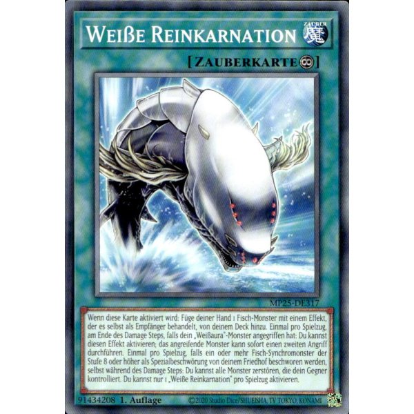 Wei&szlig;e Reinkarnation MP25-DE317