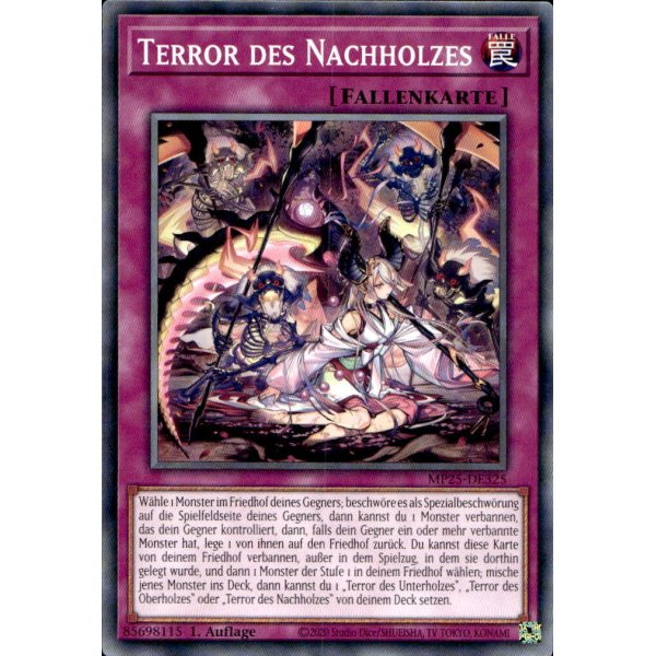 Terror des Nachholzes MP25-DE325