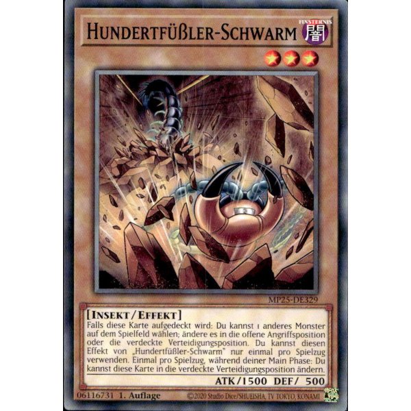 Hundertf&uuml;&szlig;ler-Schwarm MP25-DE329