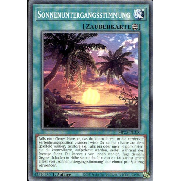 Sonnenuntergangsstimmung MP25-DE330