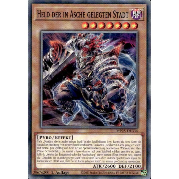 Held der in Asche gelegten Stadt MP25-DE334