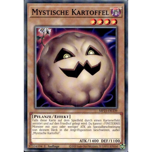 Mystische Kartoffel MP25-DE339