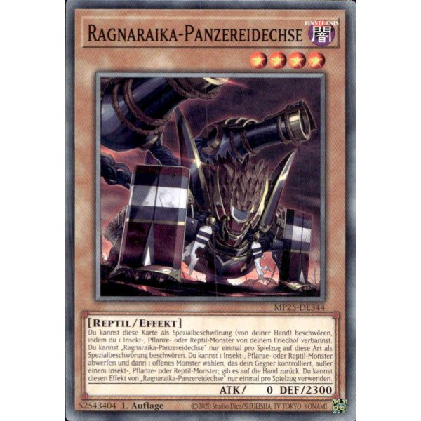 Ragnaraika-Panzereidechse MP25-DE344