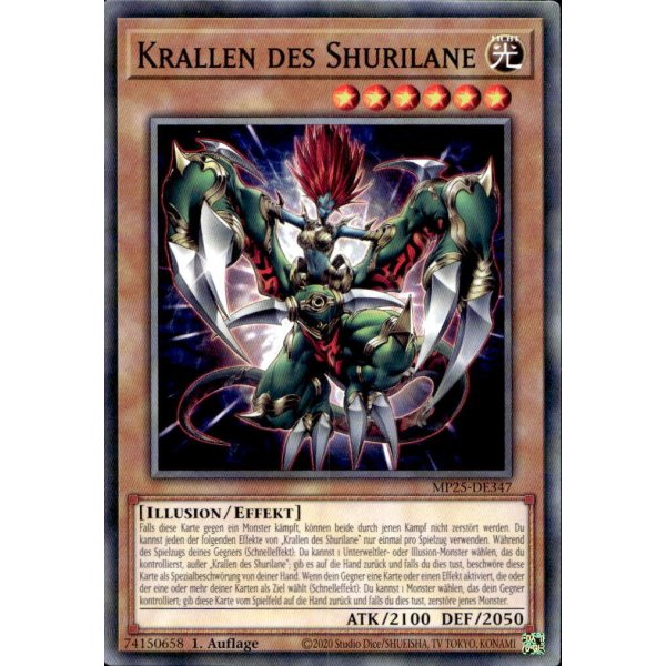 Krallen des Shurilane MP25-DE347
