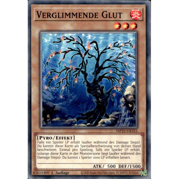 Verglimmende Glut MP25-DE351