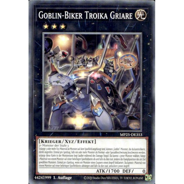 Goblin-Biker Troika Griare MP25-DE353
