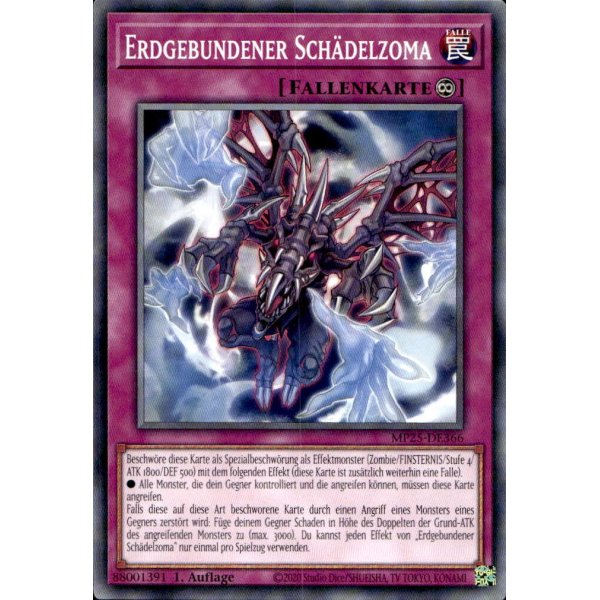 Erdgebundener Sch&auml;delzoma MP25-DE366