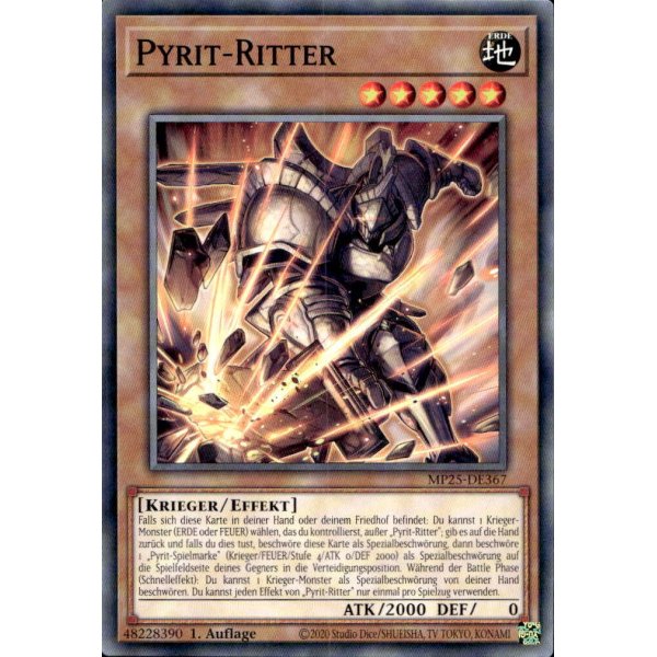 Pyrit-Ritter MP25-DE367