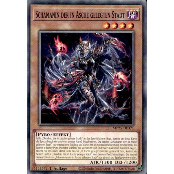 Schamanin der in Asche gelegten Stadt MP25-DE371