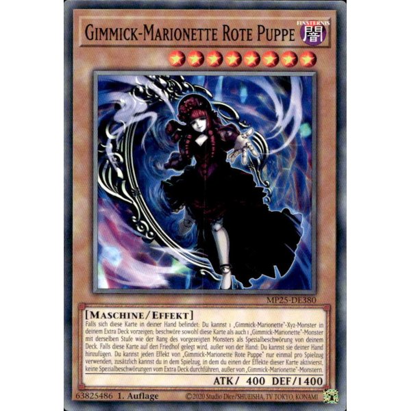Gimmick-Marionette Rote Puppe MP25-DE380