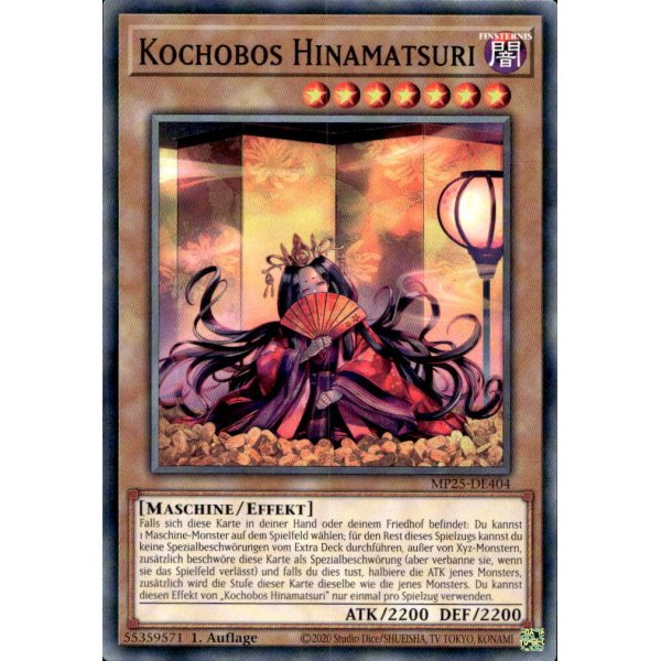 Kochobos Hinamatsuri MP25-DE404