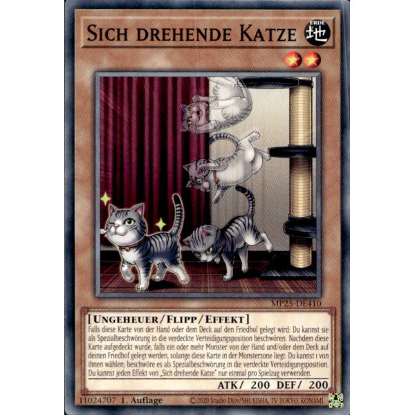 Sich drehende Katze MP25-DE410