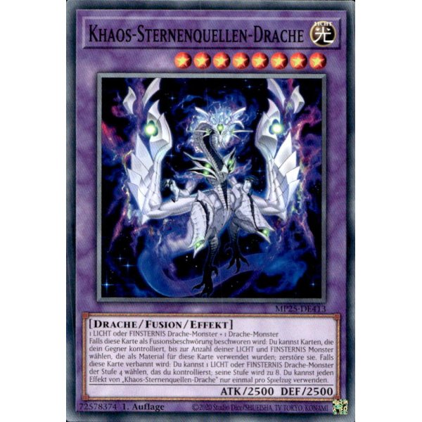 Khaos-Sternenquellen-Drache MP25-DE413