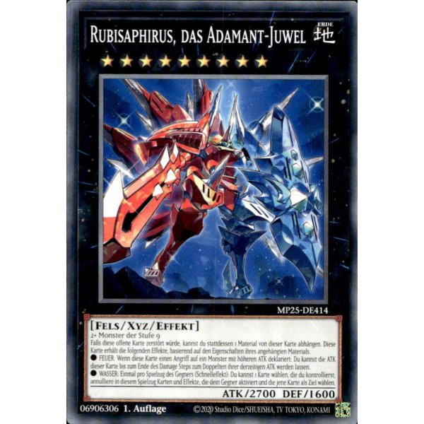 Rubisaphirus, das Adamant-Juwel MP25-DE414