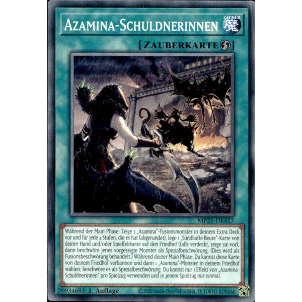 Azamina-Schuldnerinnen MP25-DE417