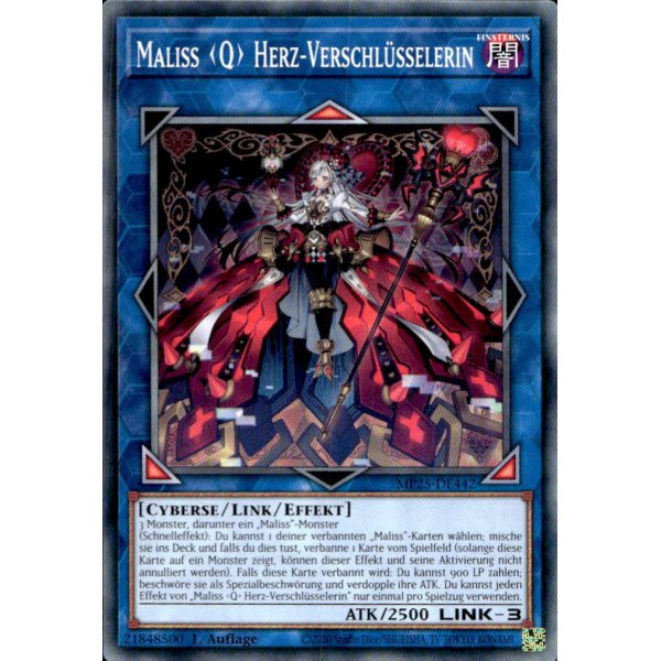 Maliss <Q> Herz-Verschl&uuml;sselerin MP25-DE442