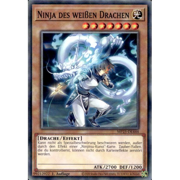 Ninja des wei&szlig;en Drachen MP25-DE444