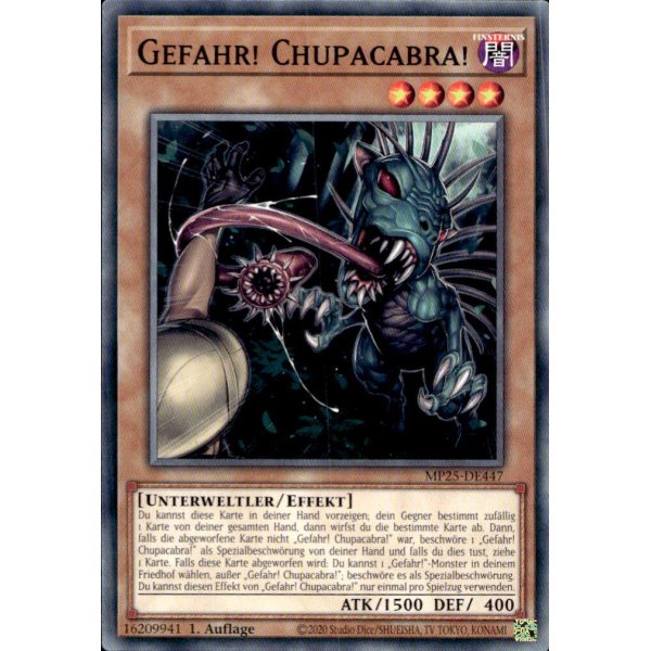 Gefahr! Chupacabra! MP25-DE447