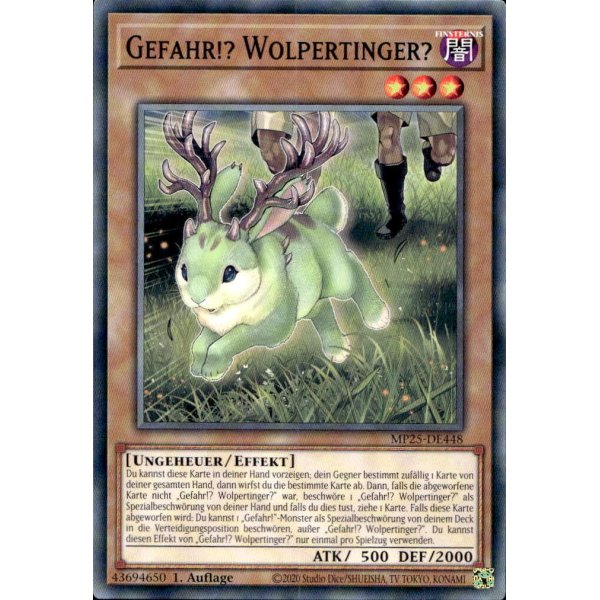 Gefahr!? Wolpertinger? MP25-DE448
