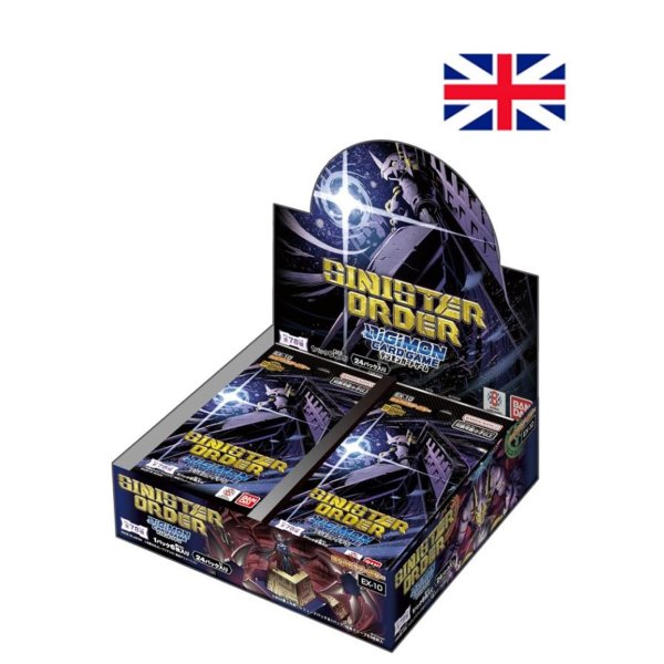 Digimon Card Game - Sinister Order EX10 Extra Booster Display (englisch)