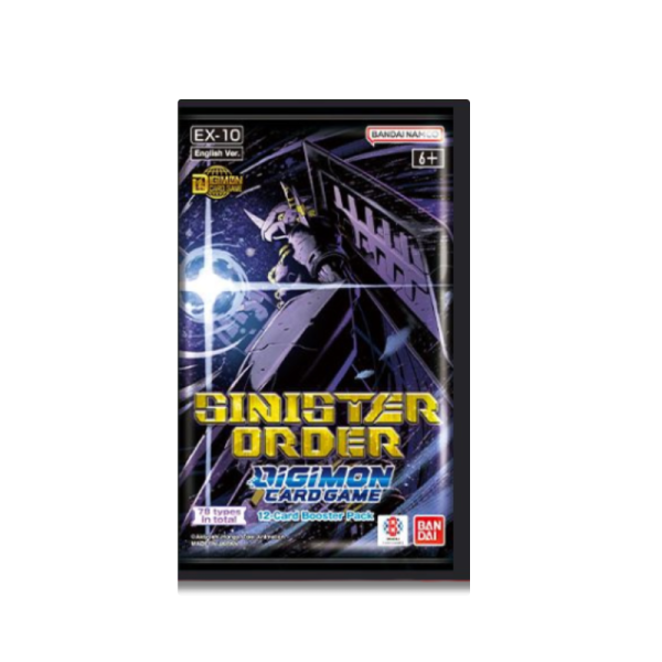 Digimon Card Game - Sinister Order EX10 Extra Booster (englisch)