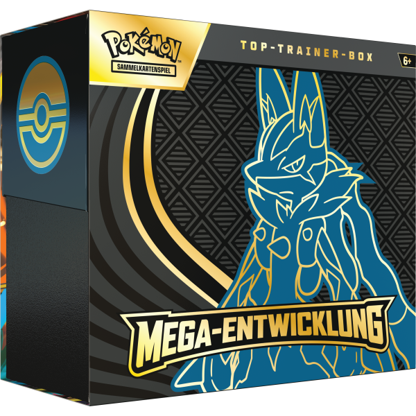 Mega Entwicklung Top Trainer Box Lucario (deutsch)