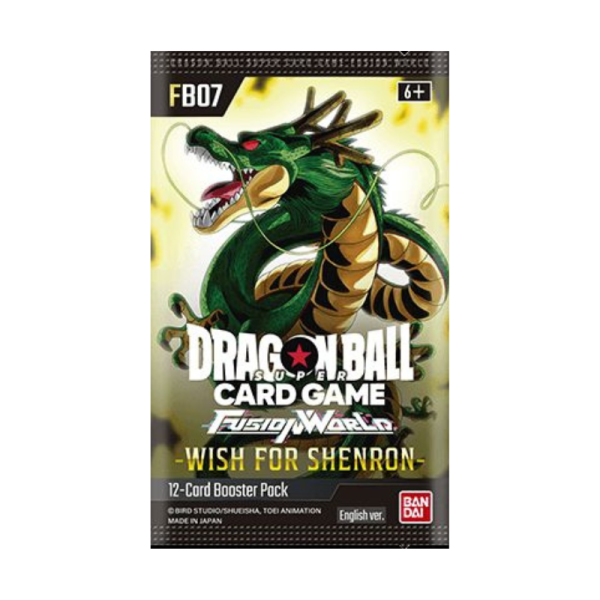 Dragon Ball Super Card Game Fusion World Wish for Shenron FB07 - Booster (englisch)