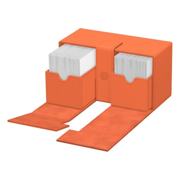 Ultimate Guard Twin Flip&acute;n&acute;Tray 200+ XenoSkin &quot;Summer Edition 2025&quot; - Peach